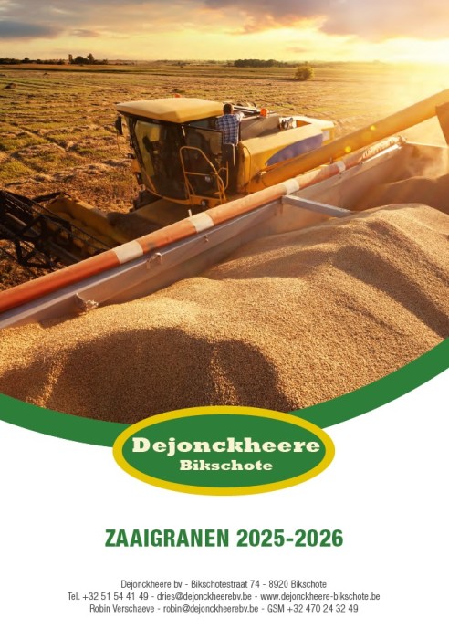 Top zaaigranen 2025 